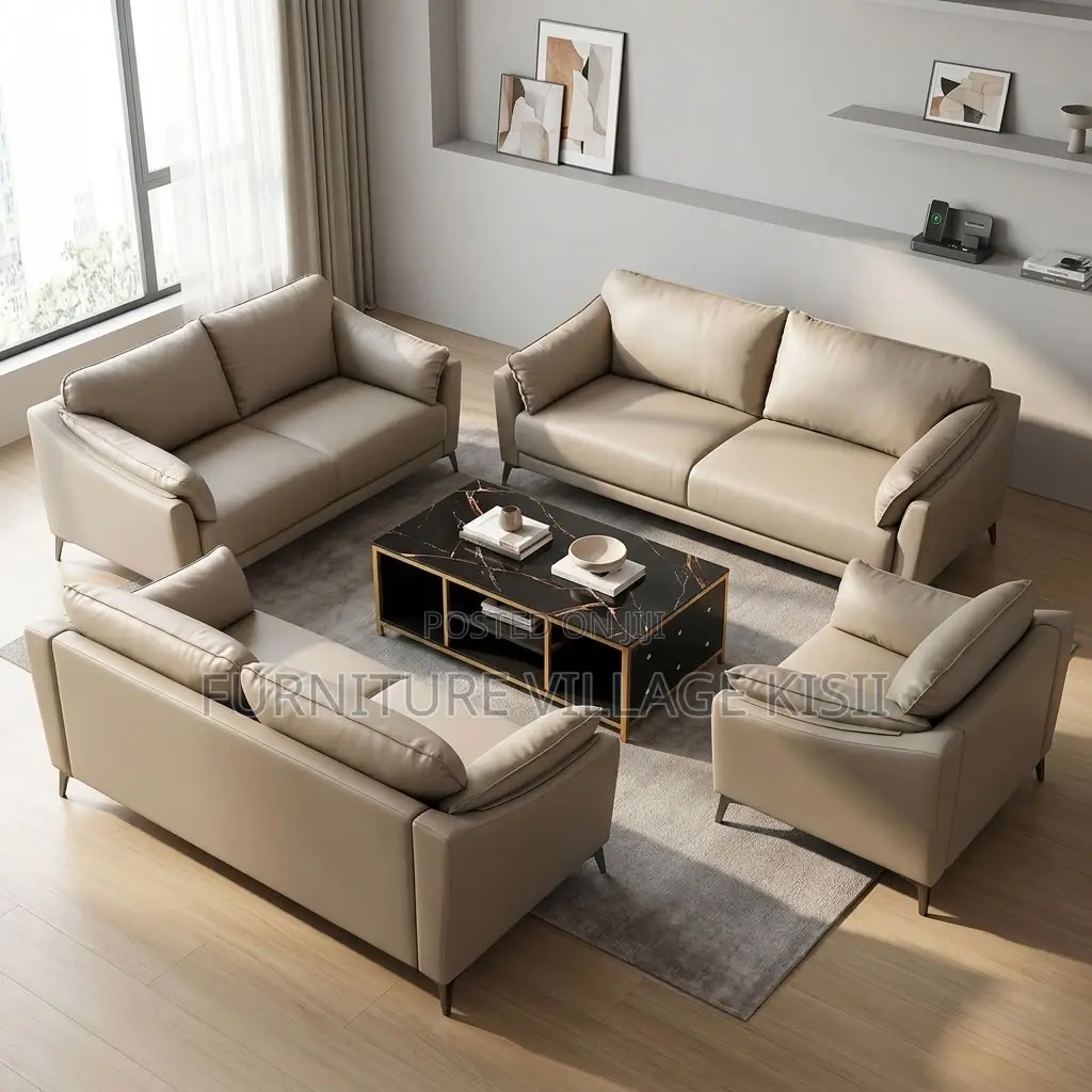 5-Person Reception Office Sofa