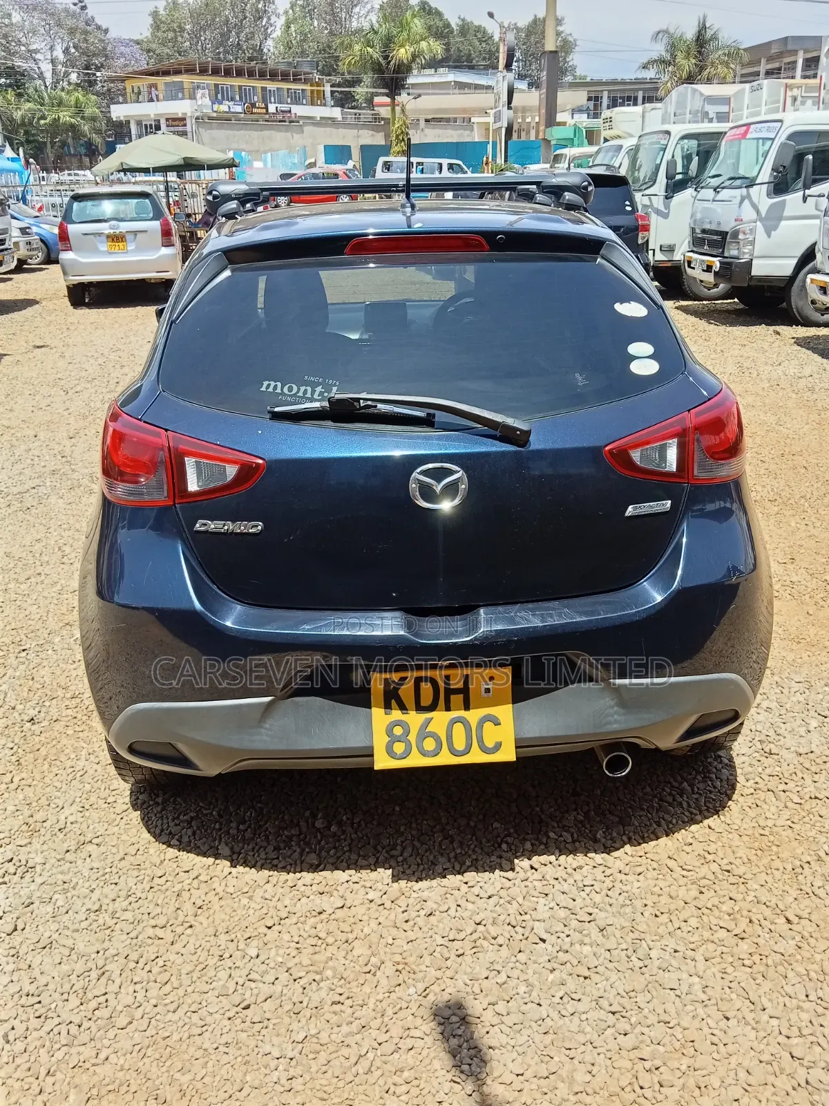 Mazda Demio 2015 Blue