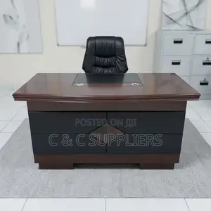 1.2m Executive Study Desk With Storage