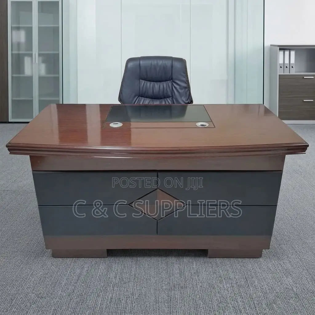 1.2m Executive Study Desk With Storage