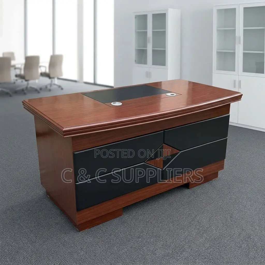 1.2m Executive Study Desk With Storage
