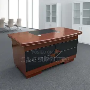1.2m Executive Study Desk With Storage