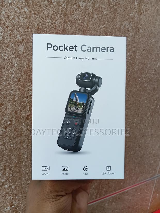 4K Pocket Action Camera / Handheld Vlog Gimbal Camera - thumbnail 3