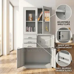 2-Door Cabinet With Inbuilt Safe