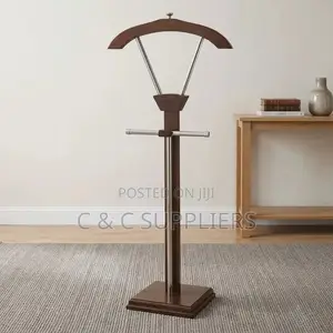 Mahogany Suit & Coat Hanger.