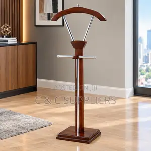Mahogany Suit & Coat Hanger.
