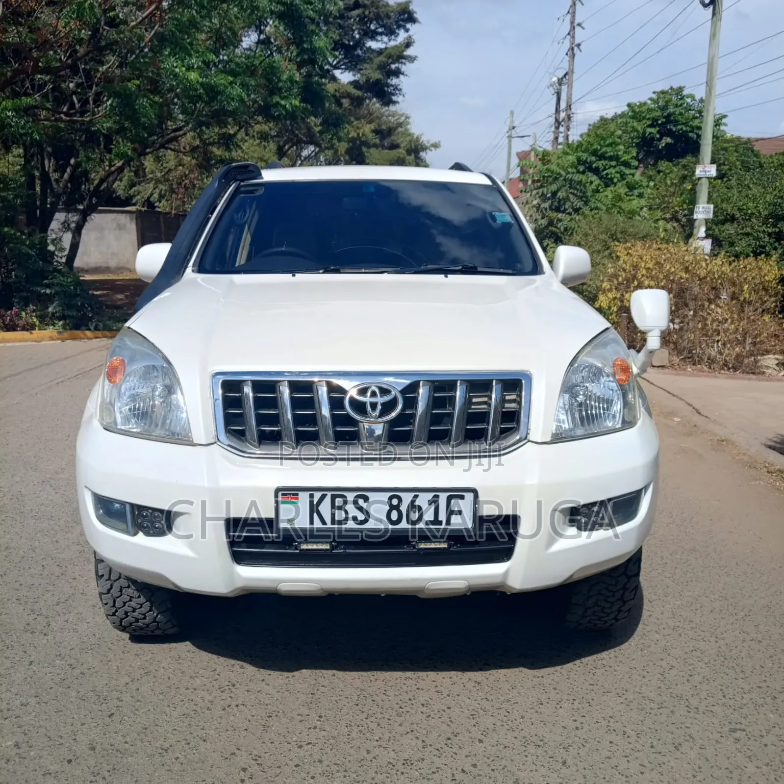Toyota Land Cruiser Prado 2006 White