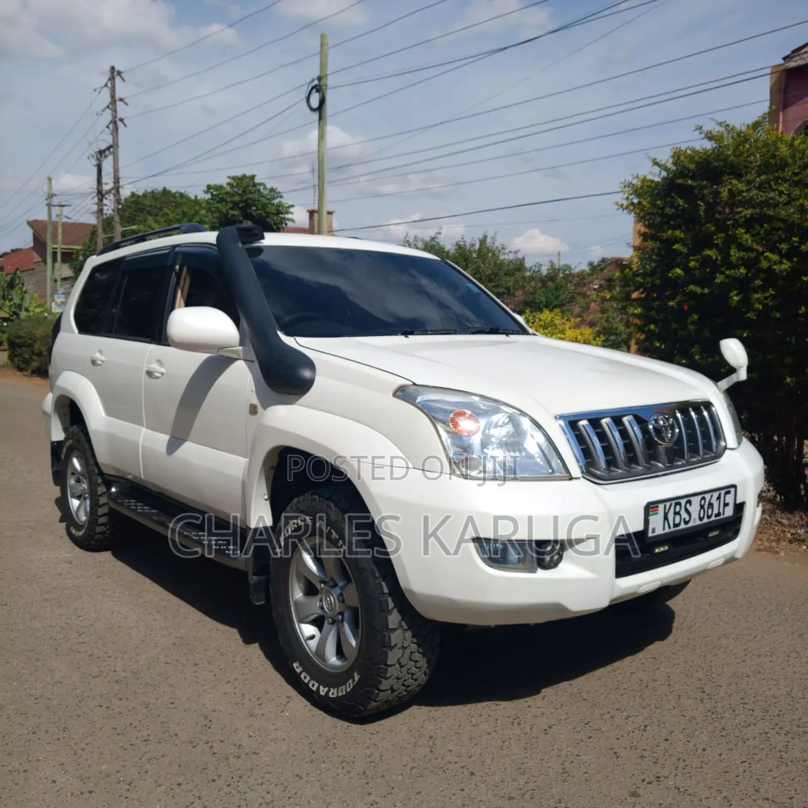 Toyota Land Cruiser Prado 2006 White