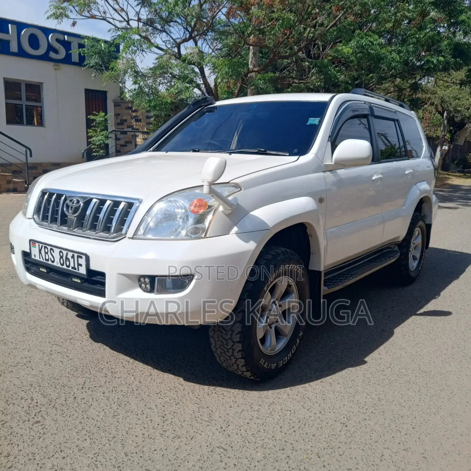 Toyota Land Cruiser Prado 2006 White