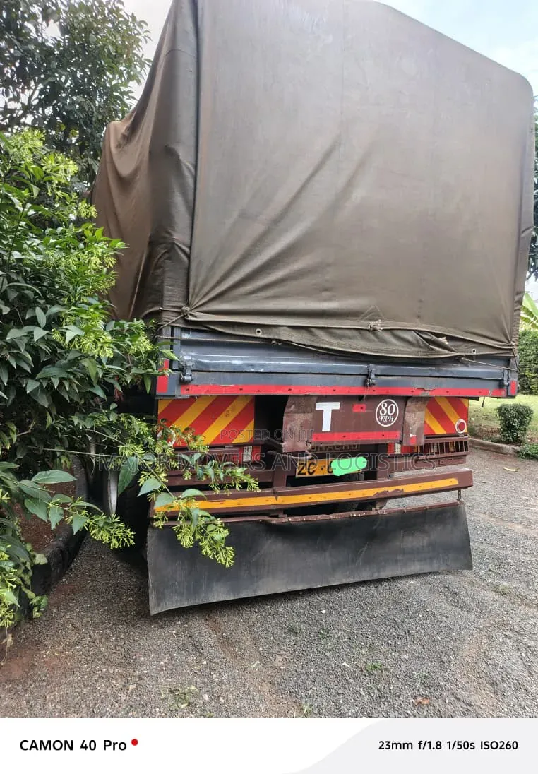 Open Top Semi Trailer for Goods Delivery