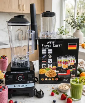 Silver Crest Blender 2in1 Commercial 8500w