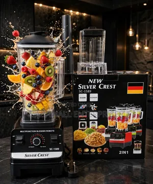 Silver Crest Blender 2in1 Commercial 8500w