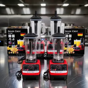 Powerful Motor Silver Crest 2-in-1 Double Cup Blender and Grinder