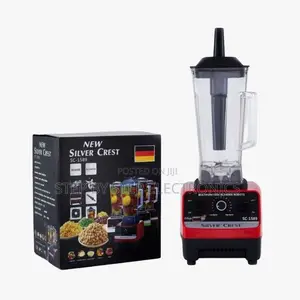 Powerful Motor Silver Crest 2-in-1 Double Cup Blender and Grinder