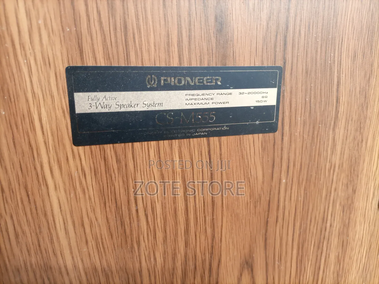 Pioneer Speakers