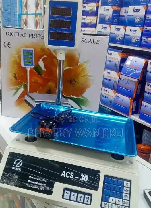 ACS 30KG Platform Scale With Arm