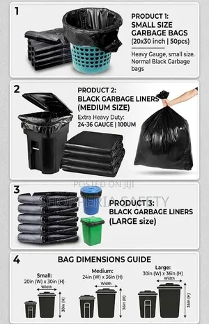 Heavy Duty Trash Bags