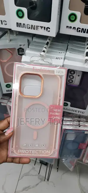 Pink and Rose Gold MagSafe- Matte Phone Case for the iPhone 14 Pro Max