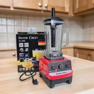 Blending Function Silver Crest 2-in-1 Double Cup Blender and Grinder
