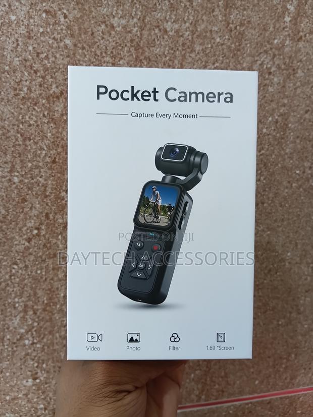 4K Pocket Action Camera Handheld Gimbal Stabilizer - main view