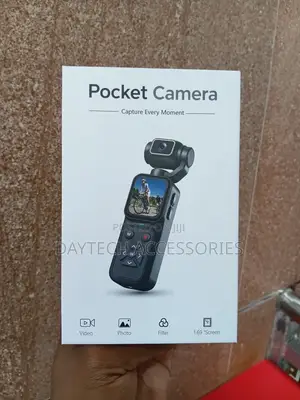 4K Pocket Action Camera Handheld Gimbal Stabilizer