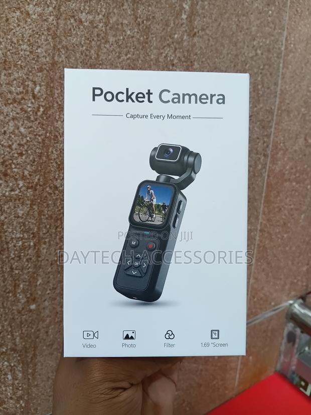 4K Pocket Action Camera Handheld Gimbal Stabilizer - thumbnail 2