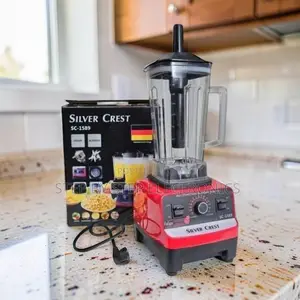 Easy Cleaning Silver Crest 2-in-1 Double Cup Blender and Grinder