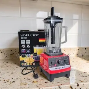 Easy Controls Silver Crest 2-in-1 Double Cup Blender and Grinder