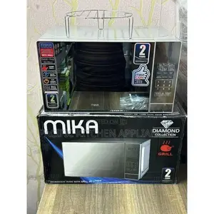Mika Microwave Oven Grill 20ltr With 1000w Grill Silver