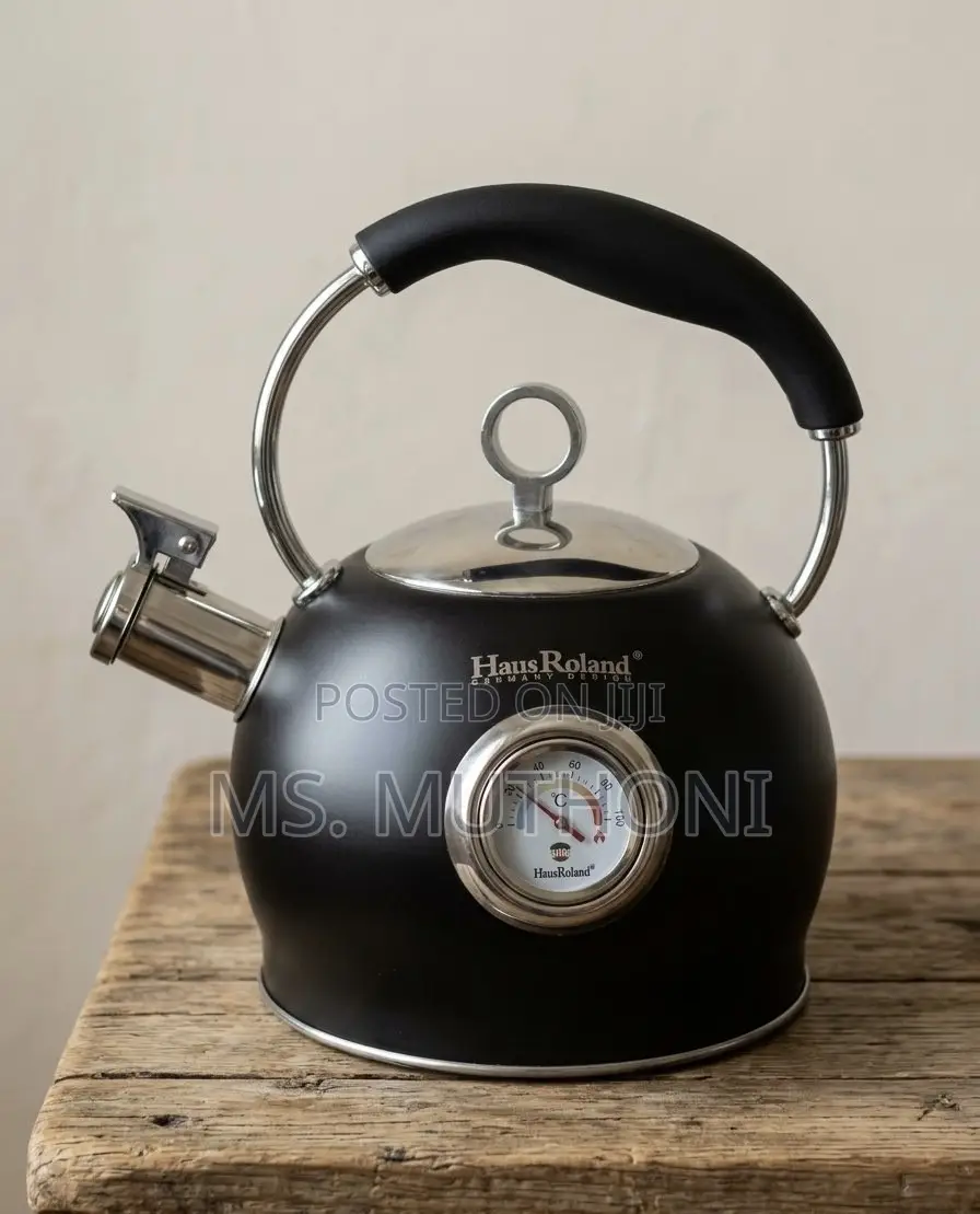 Black Haus Roland Germany Design 3L Whistling Kettle