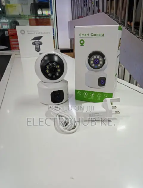 V380 Dual Lens Wireless Indoor CCTV Camera