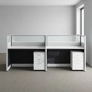 Office Workstation; Office 4-Way Modular Workstation