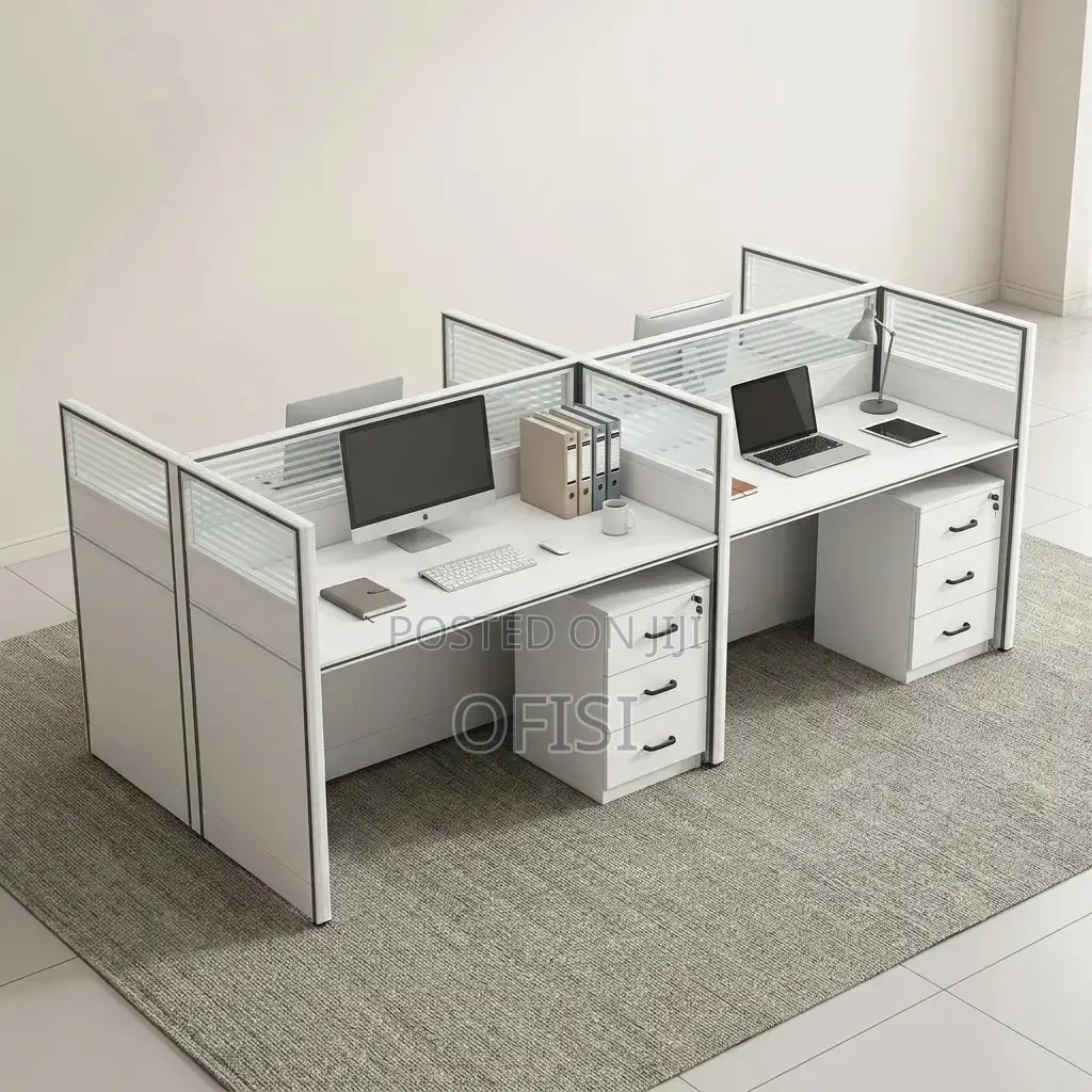 Office Workstation; Office 4-Way Modular Workstation