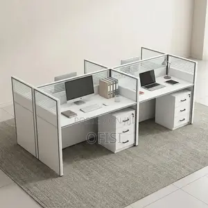 Office Workstation; Office 4-Way Modular Workstation