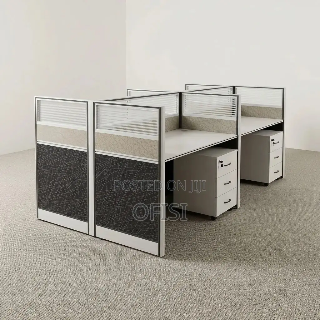 Office Workstation; Office 4-Way Modular Workstation