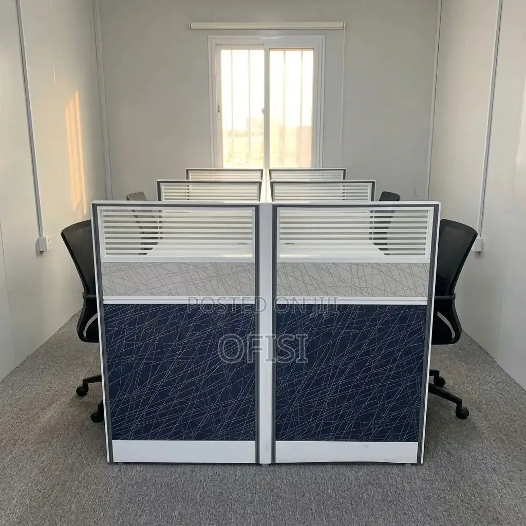 Office Workstation; Office 4-Way Modular Workstation