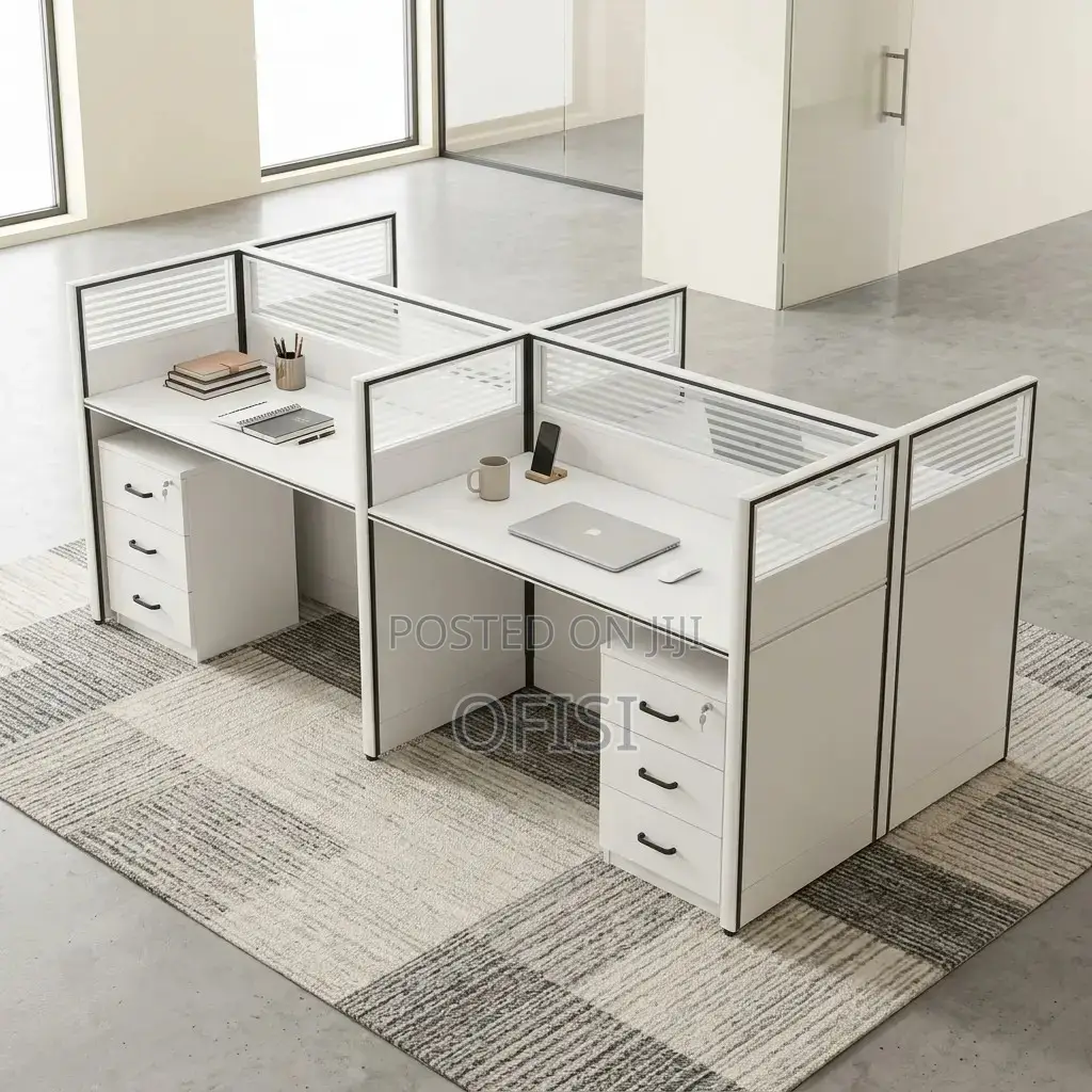 Office Workstation; Office 4-Way Modular Workstation