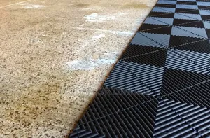 Garage Interlocking Floor Mats | Heavy Duty Protection