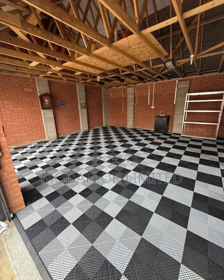 Garage Interlocking Floor Mats | Strong Modular Flooring