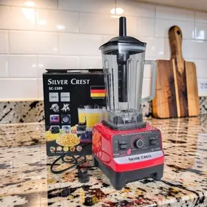 Speed Adjustment Silver Crest 2-in-1 Double Cup Blender and Grinder