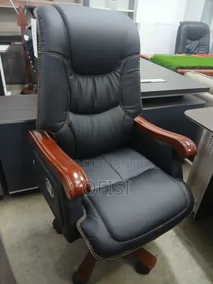 Office Chair; Director's High Back Leather Chair