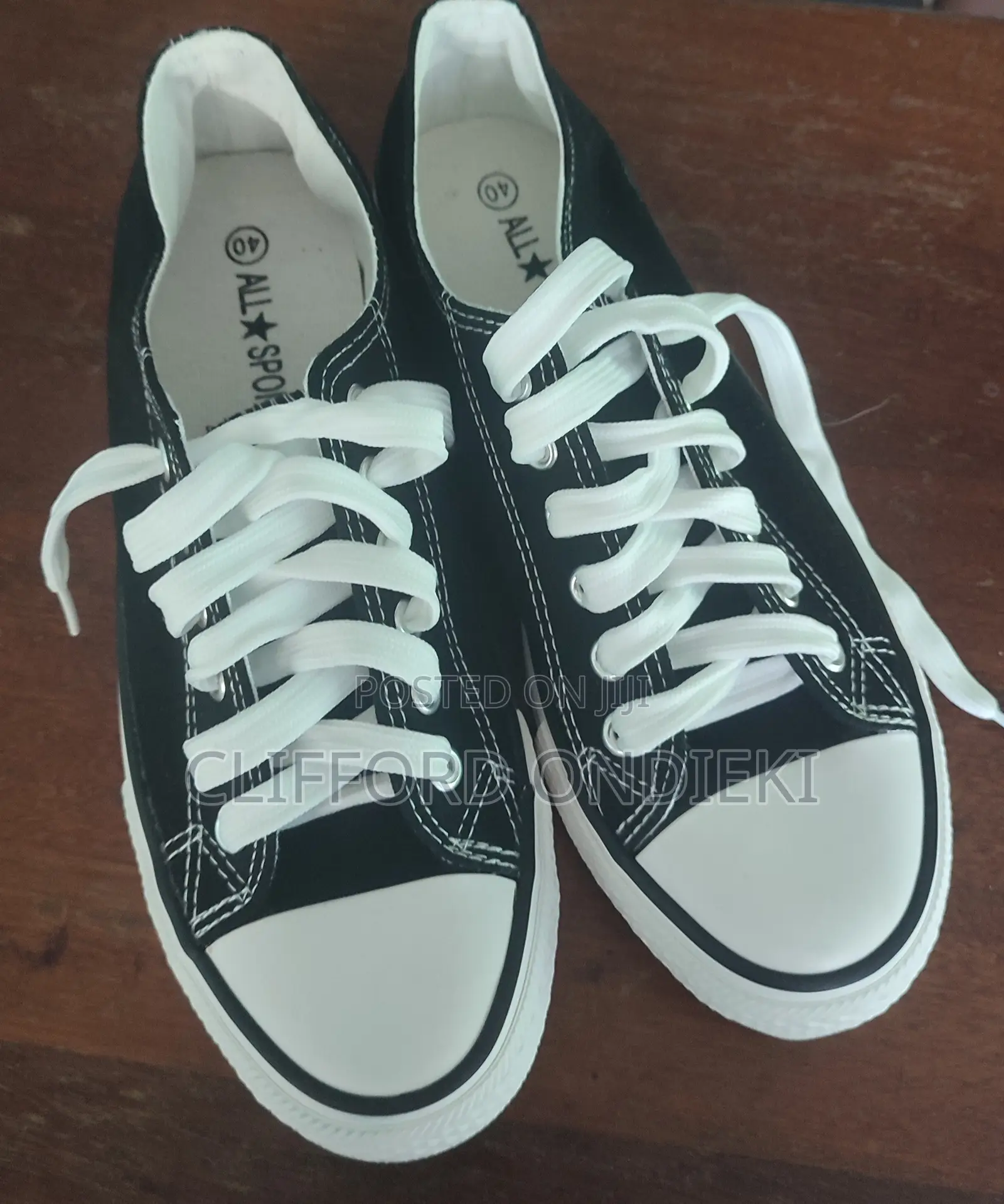 Black Converse