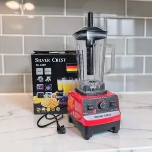 Kitchen Friendly Silver Crest 2-in-1 Double Cup Blender and Grinder