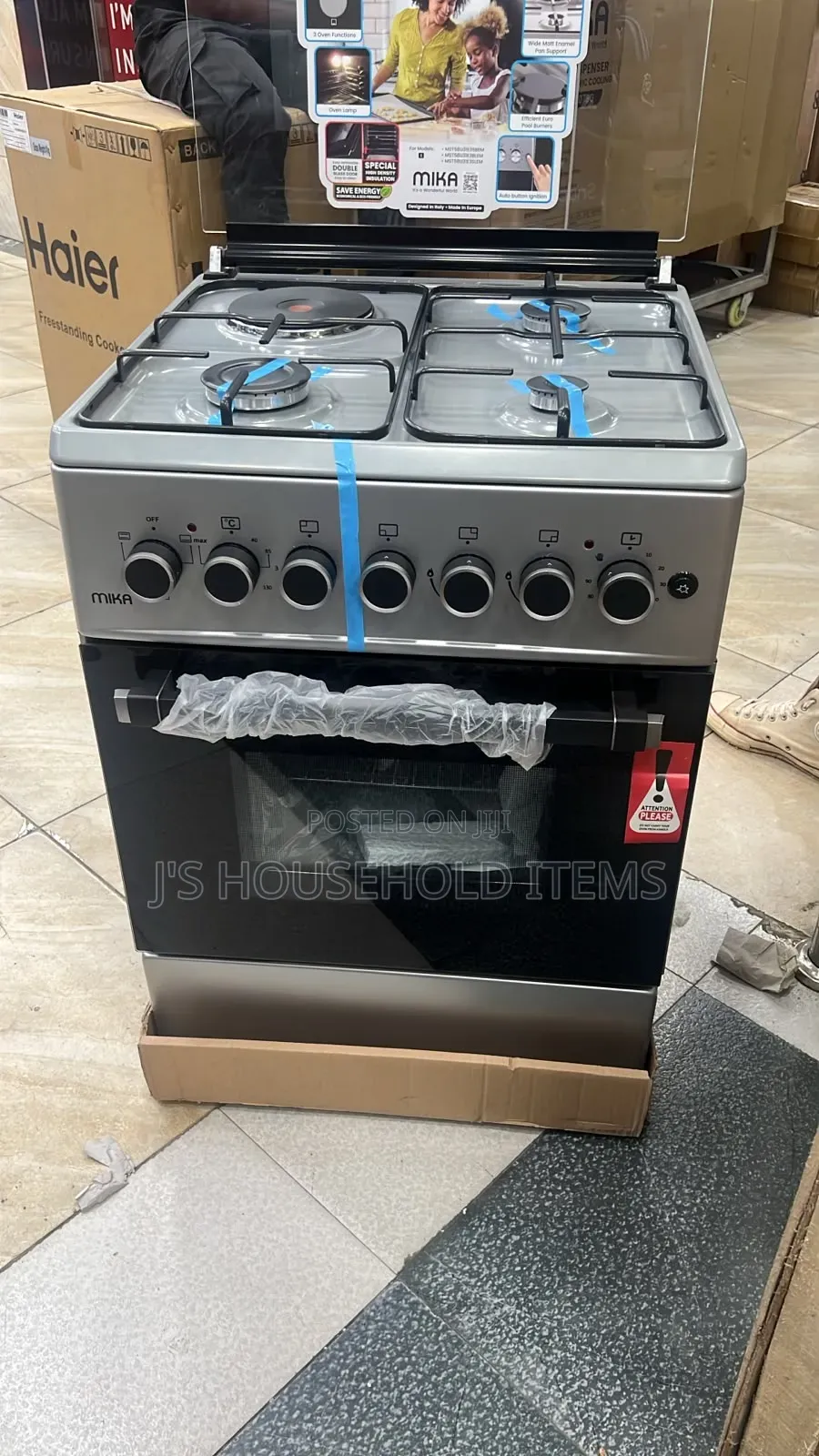 Mika 58*58 3G + 1E New Model Standing Cooker