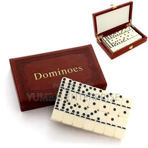Leather Quality Dominoes Pieces at 2500