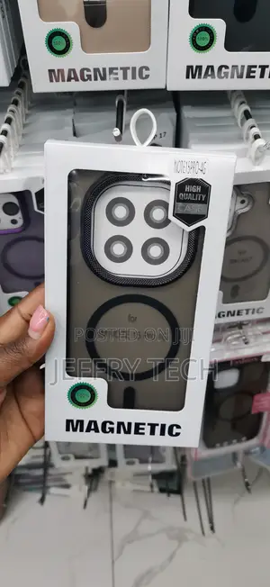 Black Magnetic Phone Case Magnetic Ring for Xiaomi Redmi Note 15 Pro