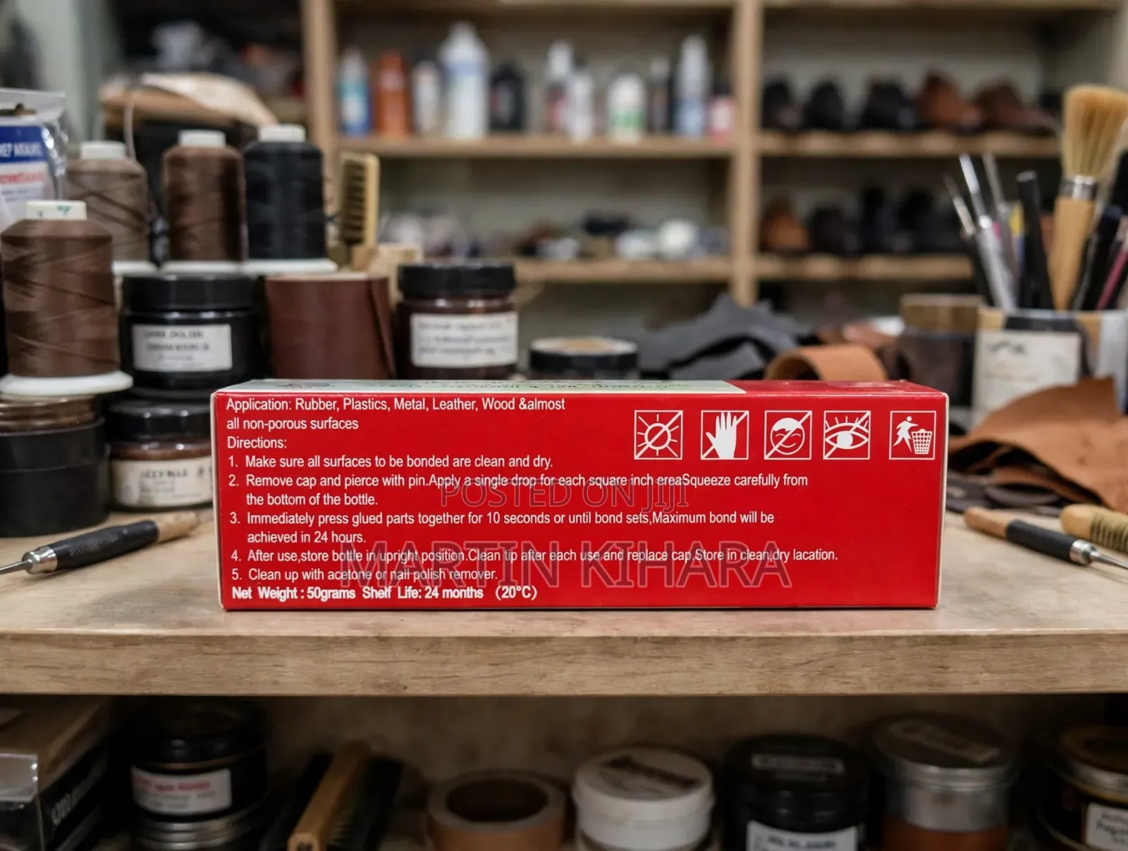 Mr.Bond Super Glue for Wood, Plastics,rubber and Leather