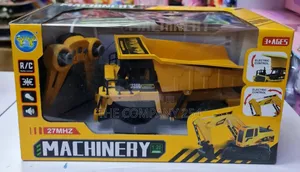 Remote Controlled Tipper and Excavator Toy Car