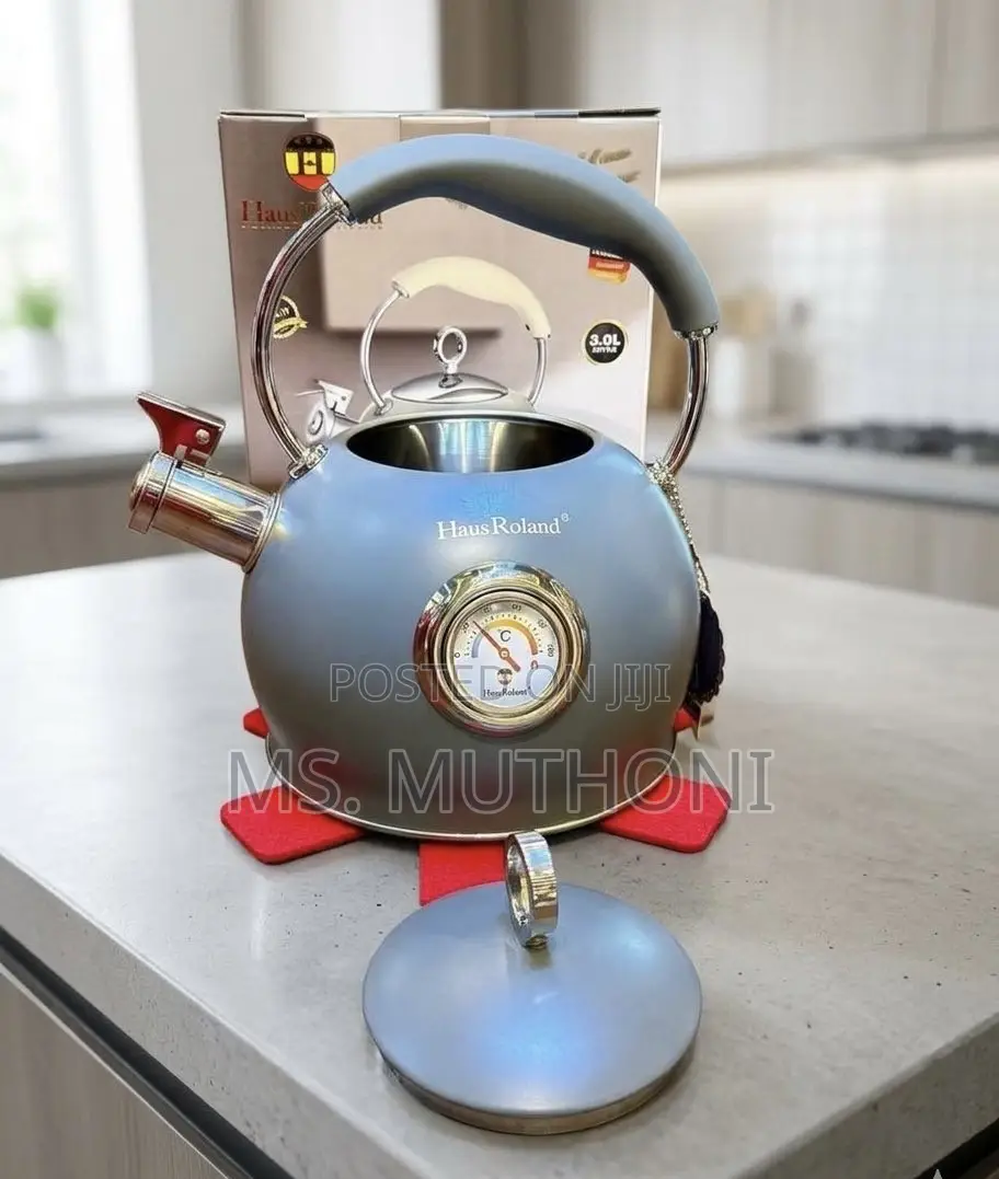 Matte Grey Finish 3L Haus Roland Whistling Kettle