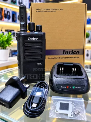 Inrico T521 4G LTE PTT Walkie Talkie SIM Radio With Charging Dock Sets